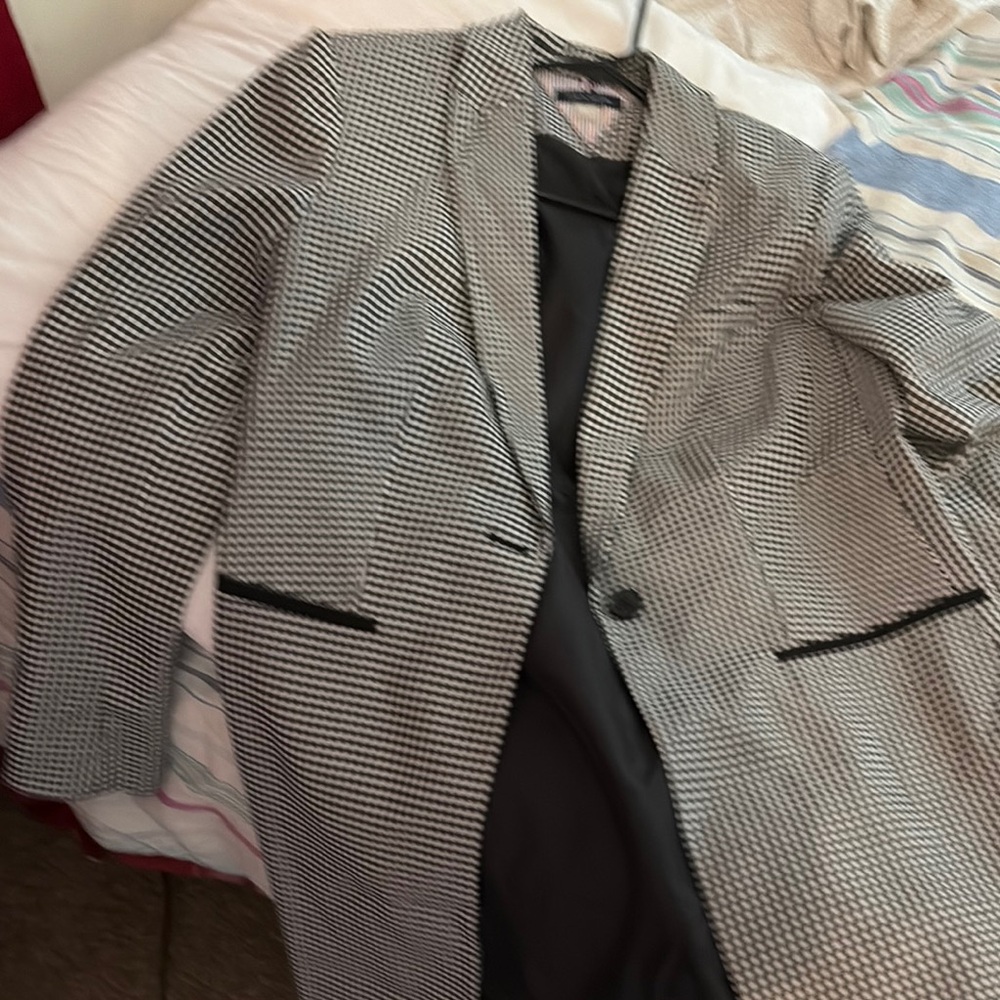 Tommy Hilfiger Black and White Sport Coat - Picture 1 of 3
